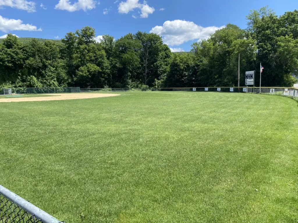 baseball and softball playing field